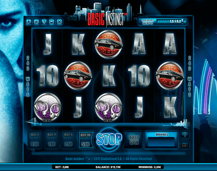 Basic Instinct Slot Machine