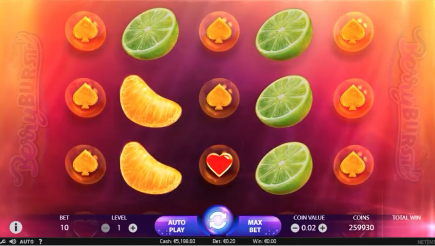 berryburst slot machine new slot machine by netent